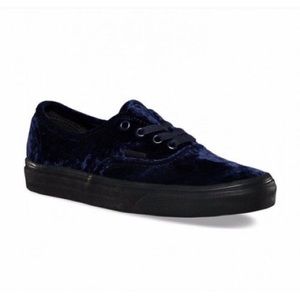 VANS Authentic Velvet - Navy/Black